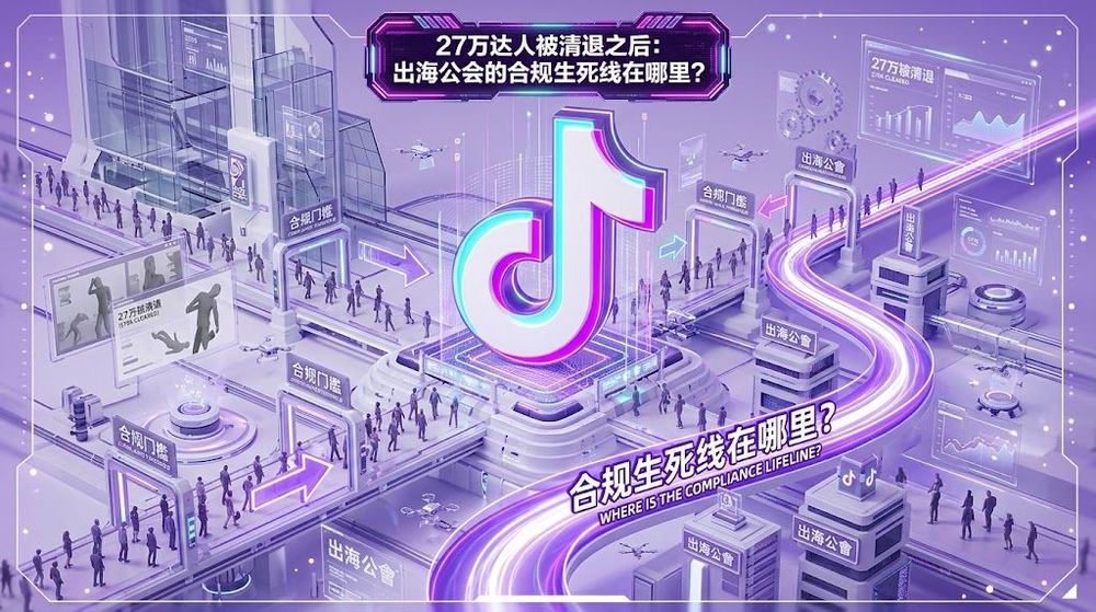 27万达人被清退之后:出海公会的合规生死线在哪里?